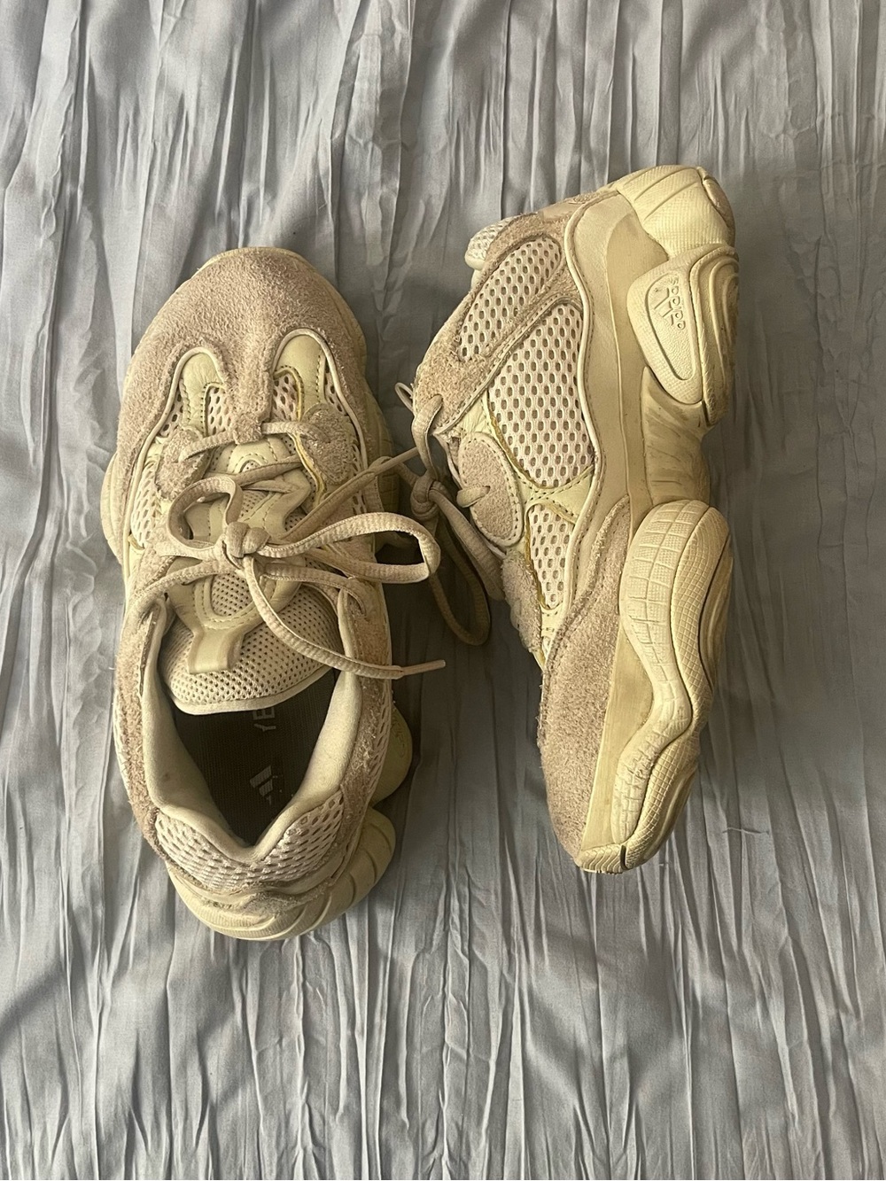 Yeezy Adidas Beige Sneakers